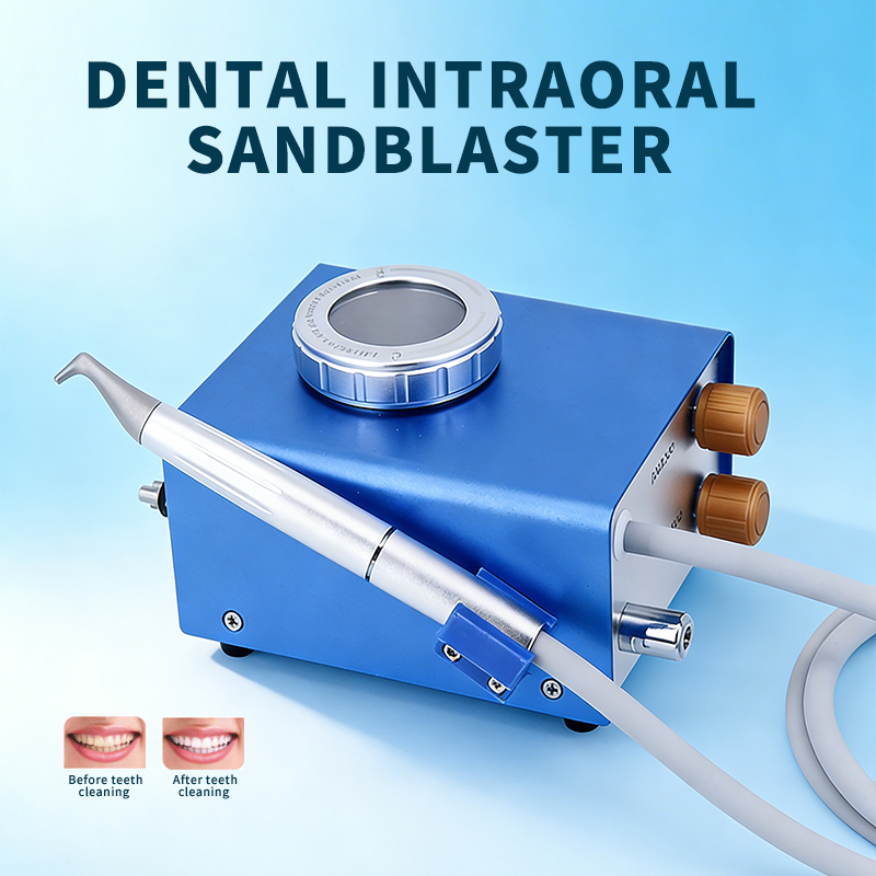 Teeth Whitening Products - 歯科用歯磨きサンドブラストマシン B2/M4 エアポリッシャー フローエア駆動式装置 歯のクリーニング ホワイトニング