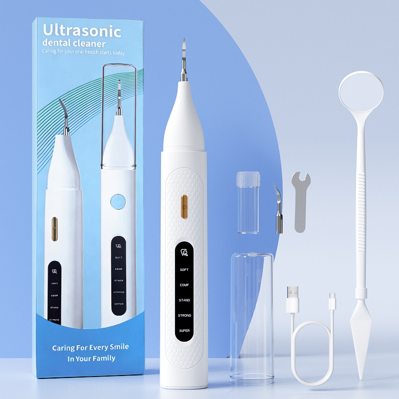 Teeth Whitening Uv - 5モードハンドヘルド超音波歯石除去器、歯石や歯垢を除去、歯の汚れをきれいに洗浄、歯茎を保護