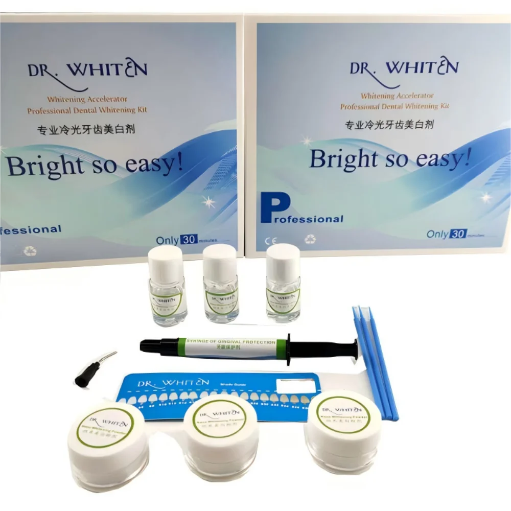 Teeth Whitening Essence - 歯科用ホワイトニングセット 35% HP ブリーチングジェルセット 個人用歯のホワイトニング 歯科材料