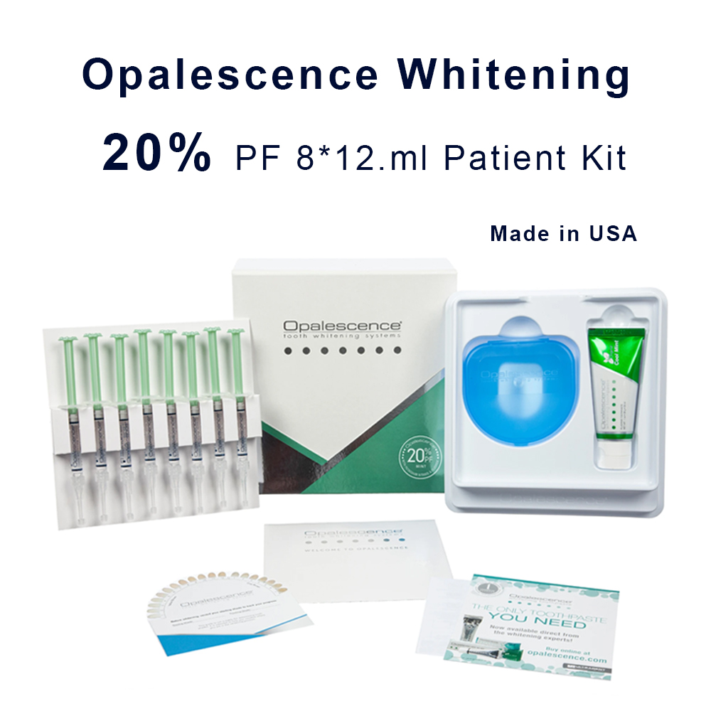 Teeth Whitening In Office - 家庭用UV患者セット,プロの衛生機器,紫外線,16%,歯科材料,20% pf 20, 16ゲルキット,8x1.2ml