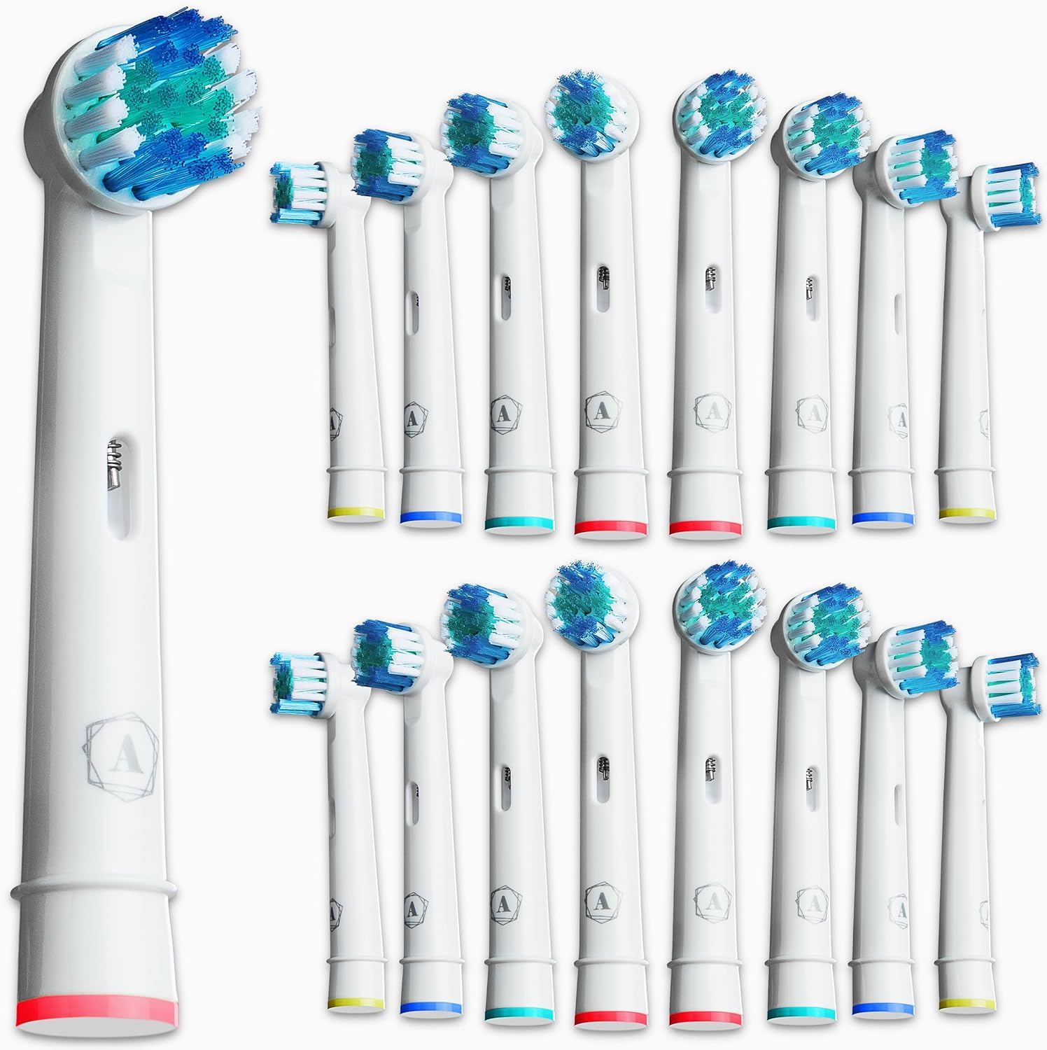 Teeth Whitening Machine Professional - オーラル B ソニック電動歯ブラシフィットアドバンスパワー/プロヘルス/トライアンフ/3D Excel/バイタリティ 4/8/16 個交換ブラシヘッド