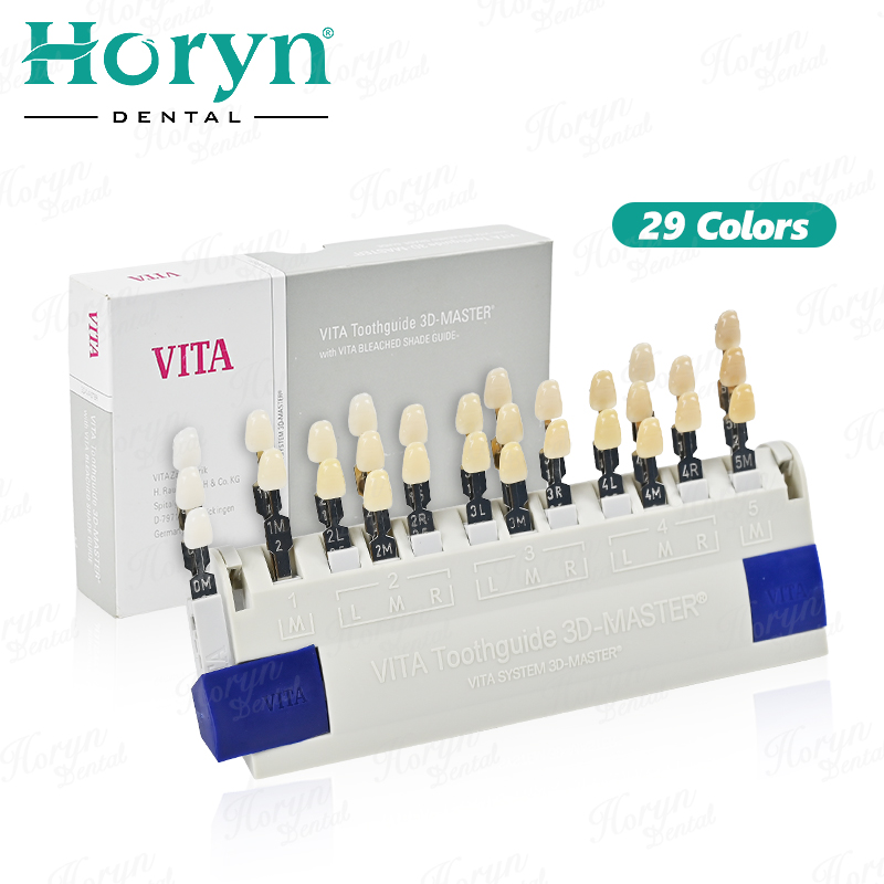Teeth Whitening Bleach - Vita 3D マスター歯科ラボ漂白シェードガイド 29 色歯のホワイトニング比較歯ガイド歯科クリニック比色プレート