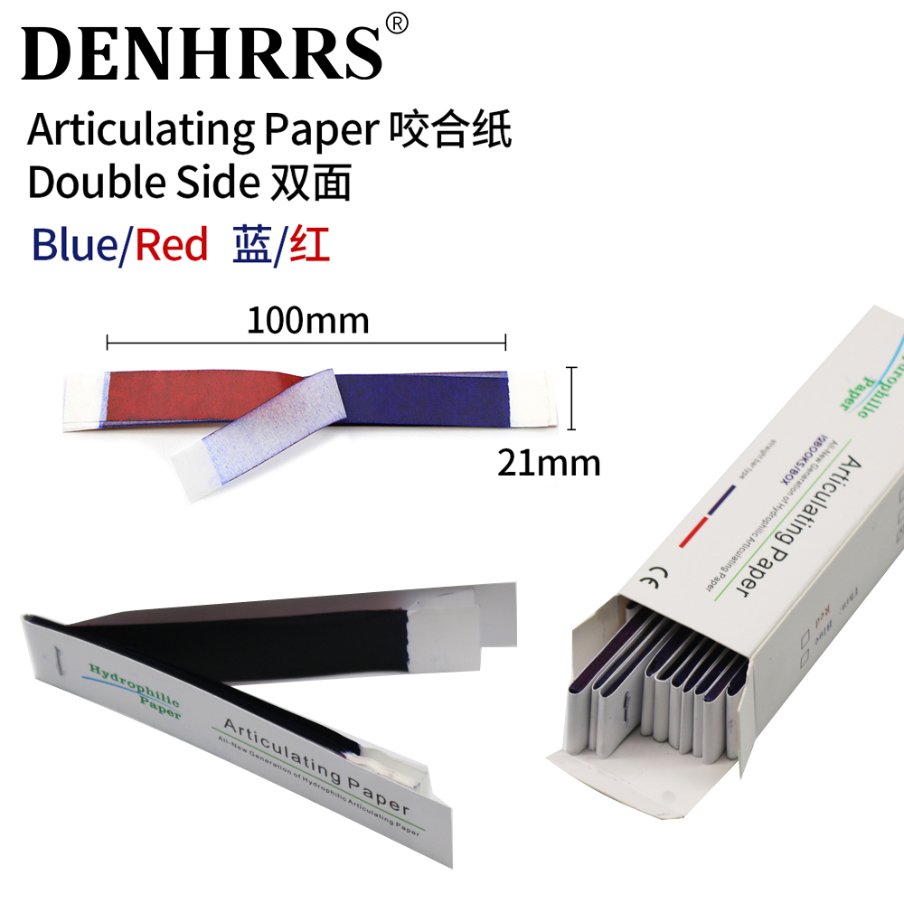 Teeth Whitening Products - 関節紙歯科ラボ製品両面咬合ストリップ口腔歯ケアホワイトニング材料ツール
