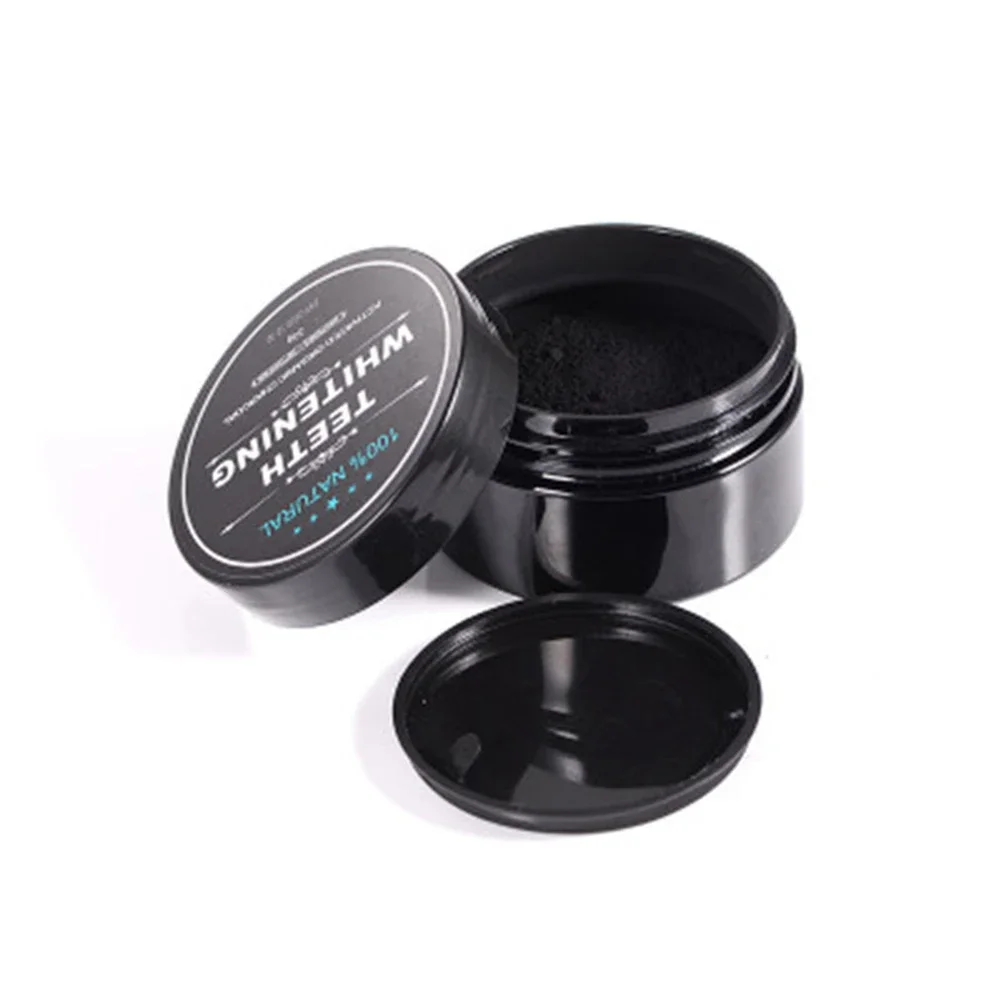 Teeth Whitening Activated Organic Charcoal - 口腔衛生用の歯のホワイトニングパウダー,天然の有機活性炭,レモンフレーバー,フレッシュブレス,2種類