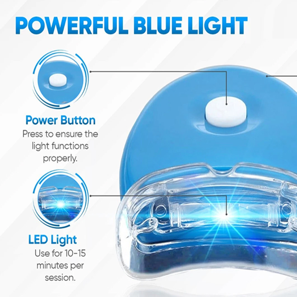 家庭用歯のホワイトニング内蔵1LEDライトアクセラレーターラ - Teeth Whitening With Laser のレビューと価格