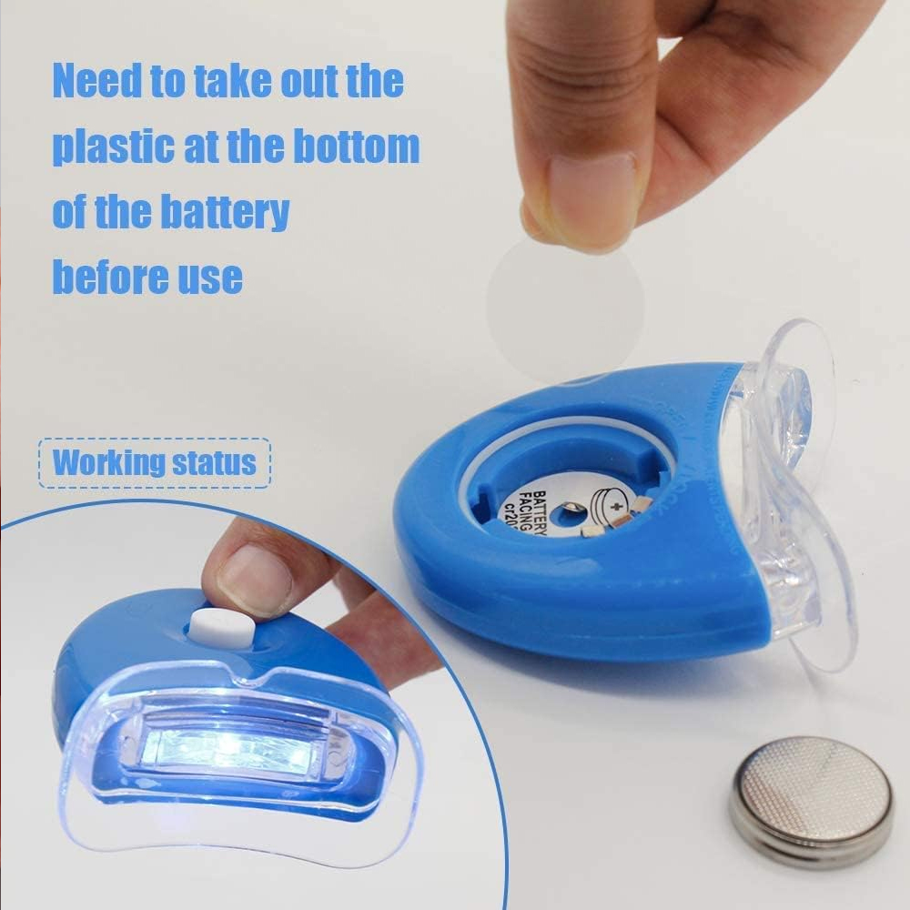 家庭用歯のホワイトニング内蔵1LEDライトアクセラレーターラ - Teeth Whitening With Laser のレビューと価格