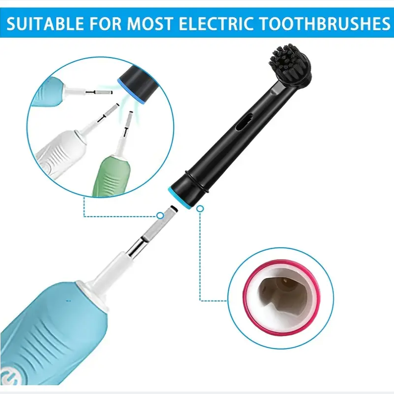竹炭交換用ブラシヘ​​ッド 炭注入毛リフィル オーラル B  - Teeth Whitening Machine Professional のレビューと価格
