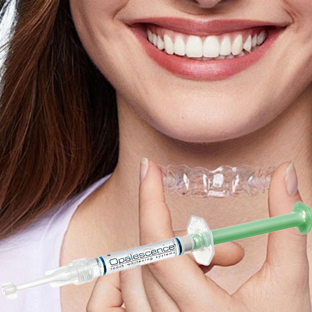 ミント風味の歯のホワイトニングジェル、精密シリンジアプリケー - Teeth Whitening In Office のレビューと価格