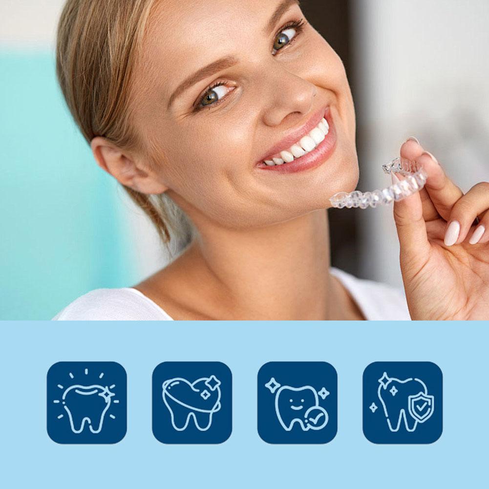 ミント風味の歯のホワイトニングジェル、精密シリンジアプリケー - Teeth Whitening In Office のレビューと価格