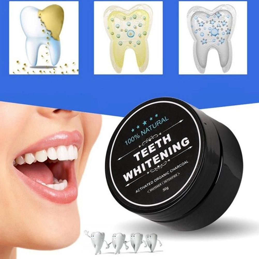 1/3/5/10 個自然な歯を白くするパウダー活性化有機炭パ - Teeth Whitening Activated Organic Charcoal のレビューと価格