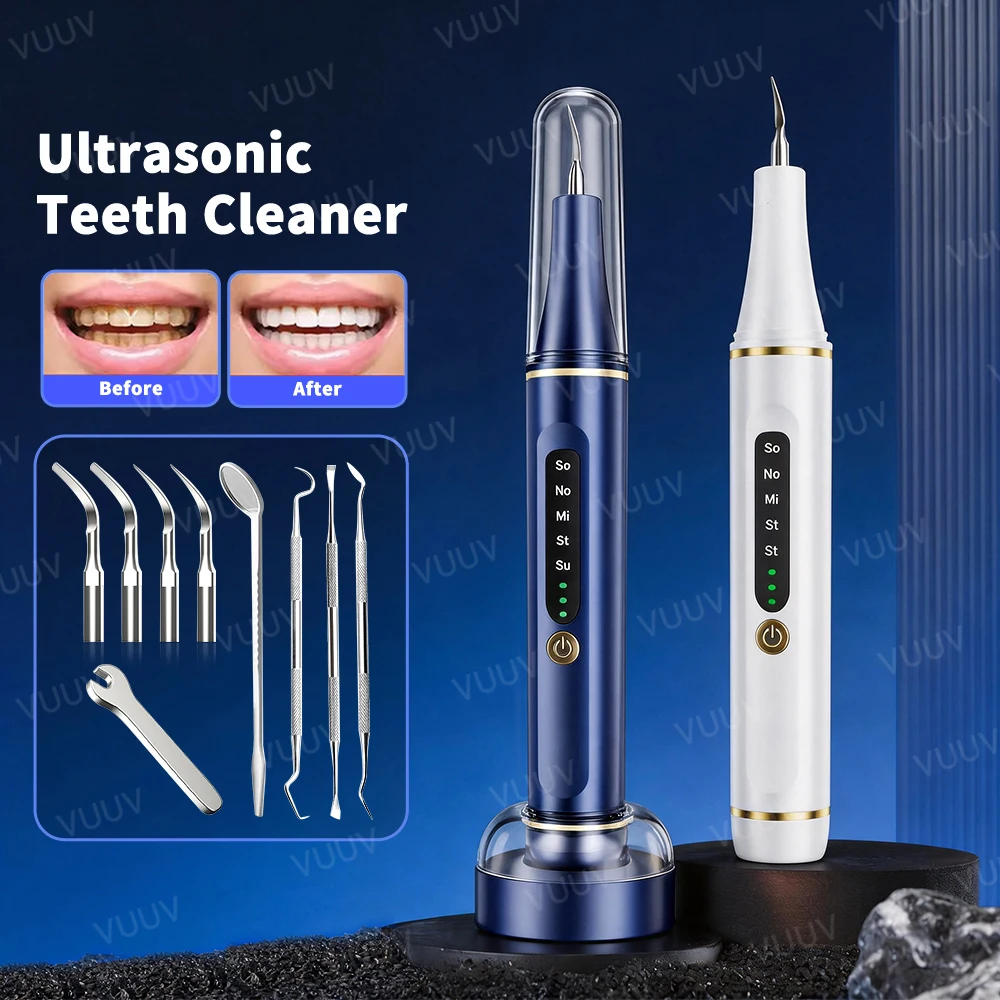VUUV 超音波歯クリーナー女性歯石除去剤ステイン消しゴムマ - Teeth Whitening Uv のレビューと価格