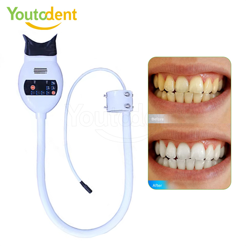 プロフェッショナル歯科 3 色ライトランプ歯ホワイトニングマ - Teeth Whitening Machine Professional のレビューと価格