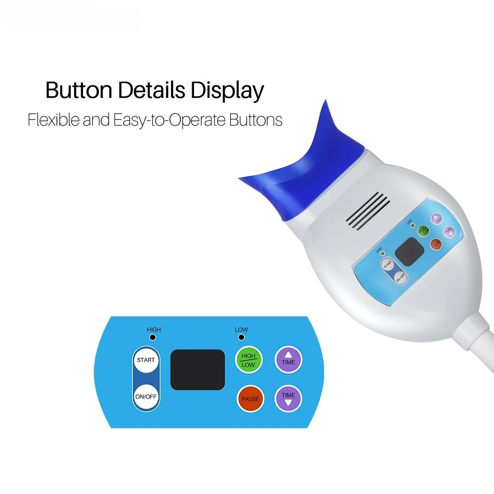 デスクトップ歯科用冷光ホワイトニングマシン 8 LED 3色 - Teeth Whitening Machine Professional のレビューと価格