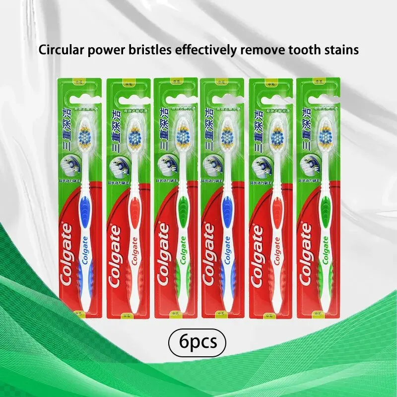 コルゲート 大人用ソフト毛歯ブラシ6本入り ホワイトニング  - Teeth Whitening In Office のレビューと価格