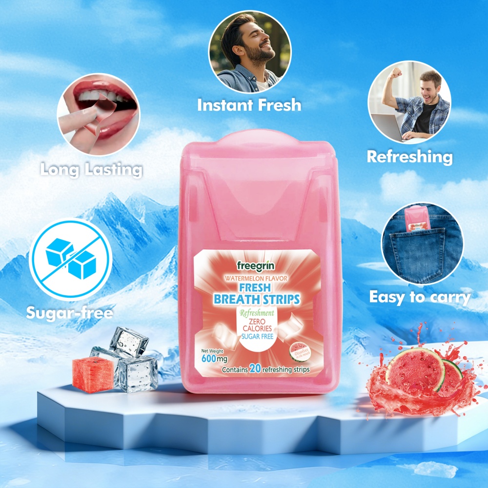 フリーグリン スイカ味 ブレスフレッシュ フルーツフレッシュ - Teeth Whitening In Office のレビューと価格