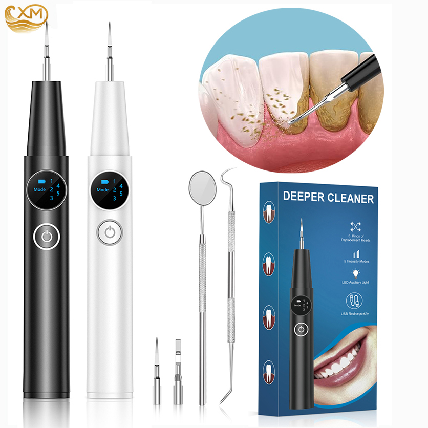 超音波スケーラー歯垢除去器 5つのモード付き歯石除去器 歯の - Teeth Whitening Uv のレビューと価格