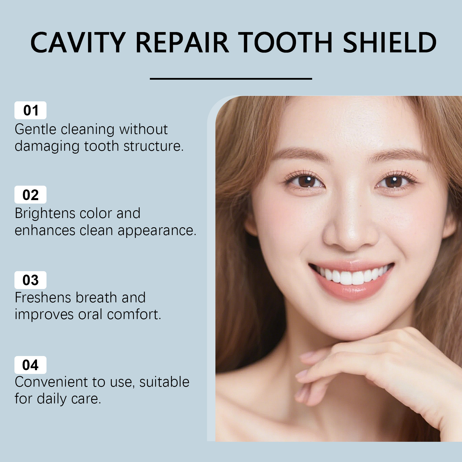 虫歯修復歯磨き美容液 穏やかなデンタルケア液 歯の美白エッセ - Teeth Whitening Essence のレビューと価格
