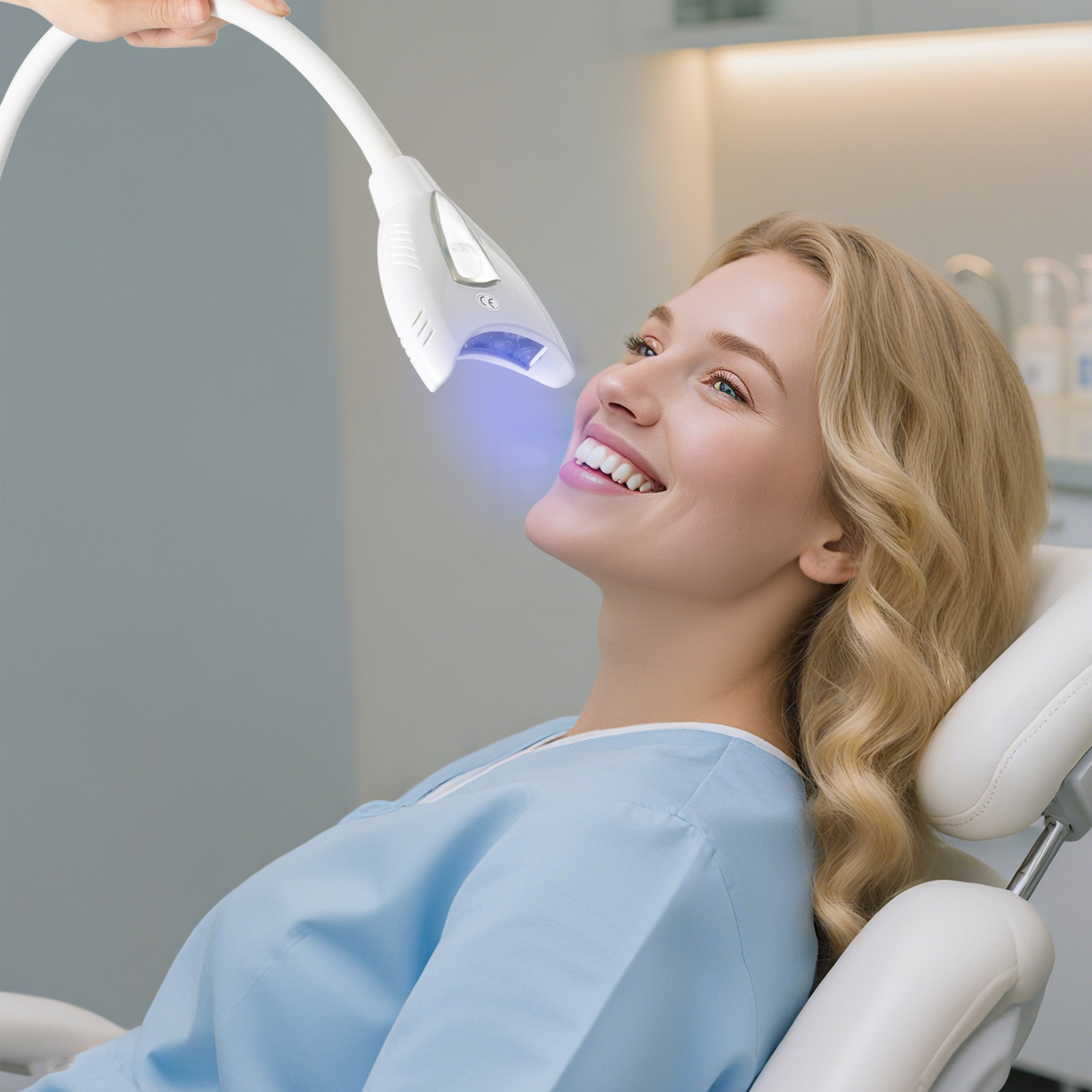 歯科用歯のホワイトニングマシン 高さ調節可能なスタンド 歯の - Teeth Whitening Bleach のレビューと価格