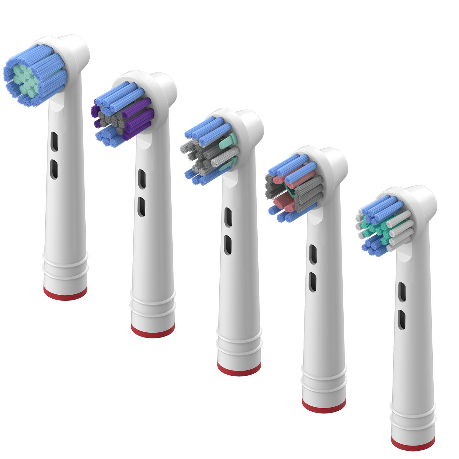 口腔歯ブラシ用交換ブラシヘッド -B フィットアドバンスパワ - Teeth Whitening Machine Professional のレビューと価格