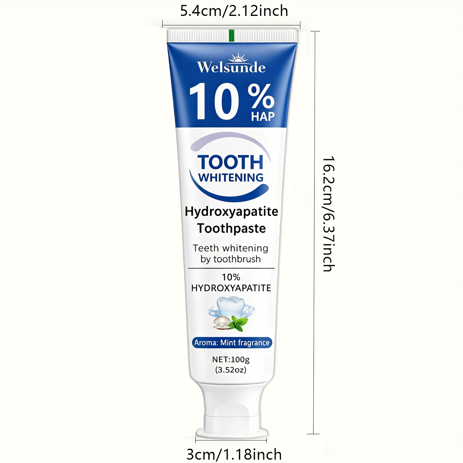 強力な歯のホワイトニング歯磨き粉セット、歯の汚れを徹底的に除 - Teeth Whitening Cream のレビューと価格