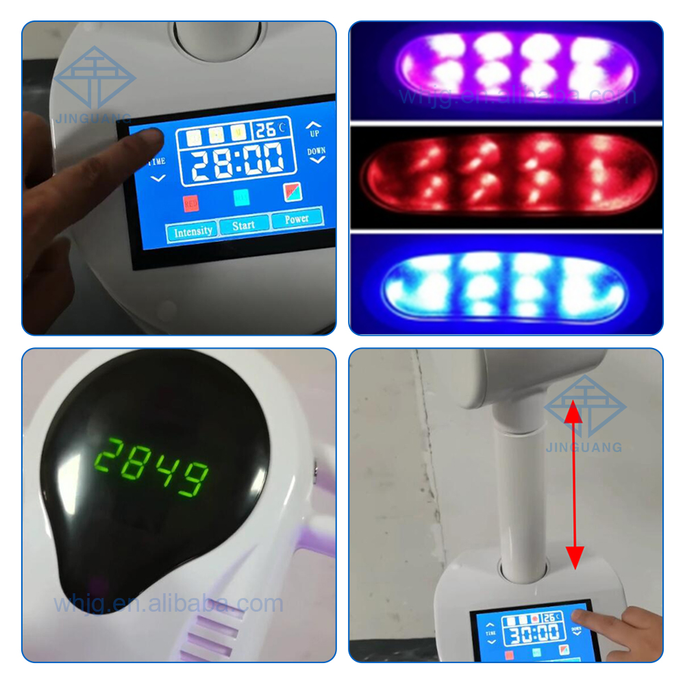 垂直型歯科用恒温青紫赤色LEDレーザー歯ホワイトニングマシン - Teeth Whitening With Laser のレビューと価格