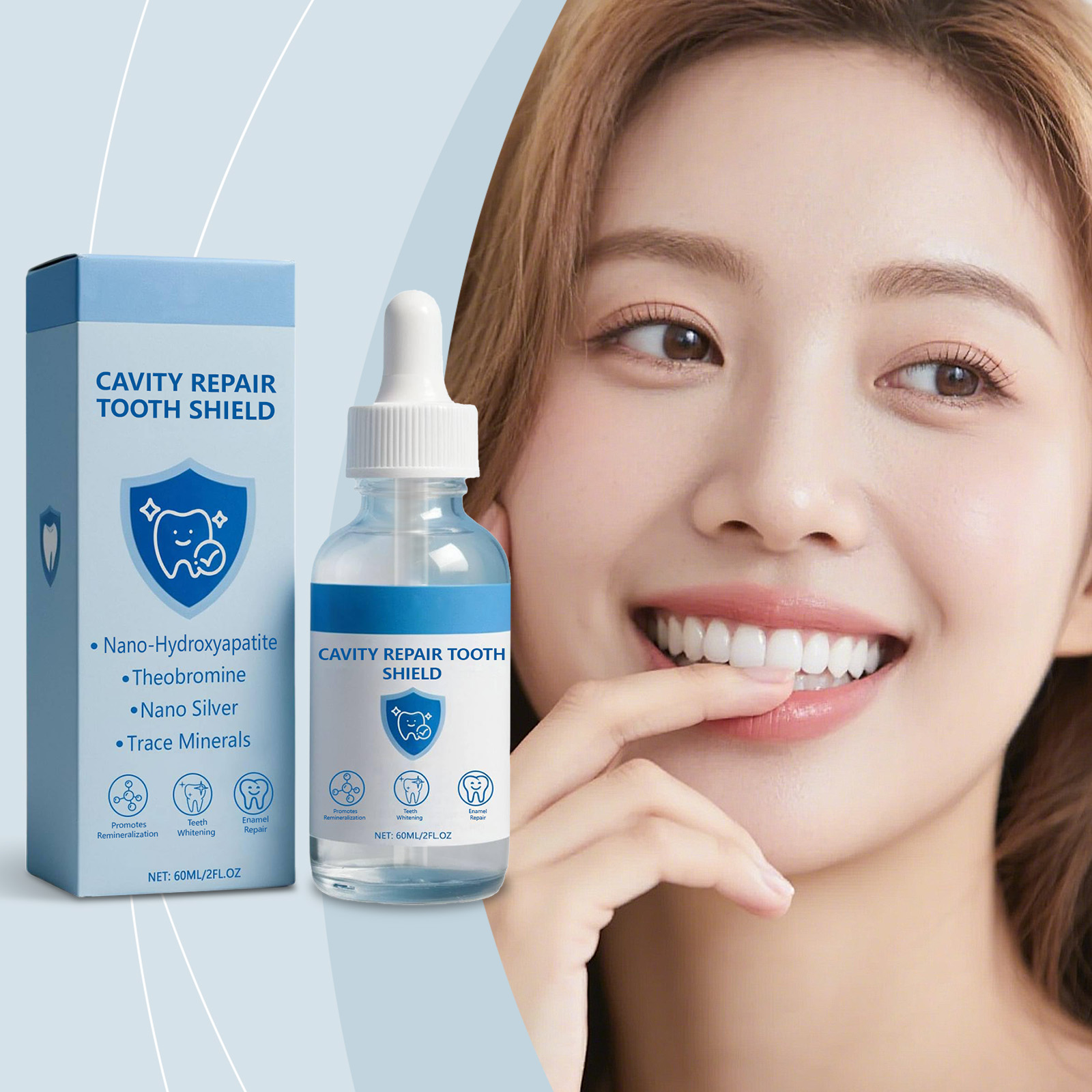 60 ミリリットル歯のホワイトニングポリッシュ歯の空洞修復歯 - Teeth Whitening Products のレビューと価格