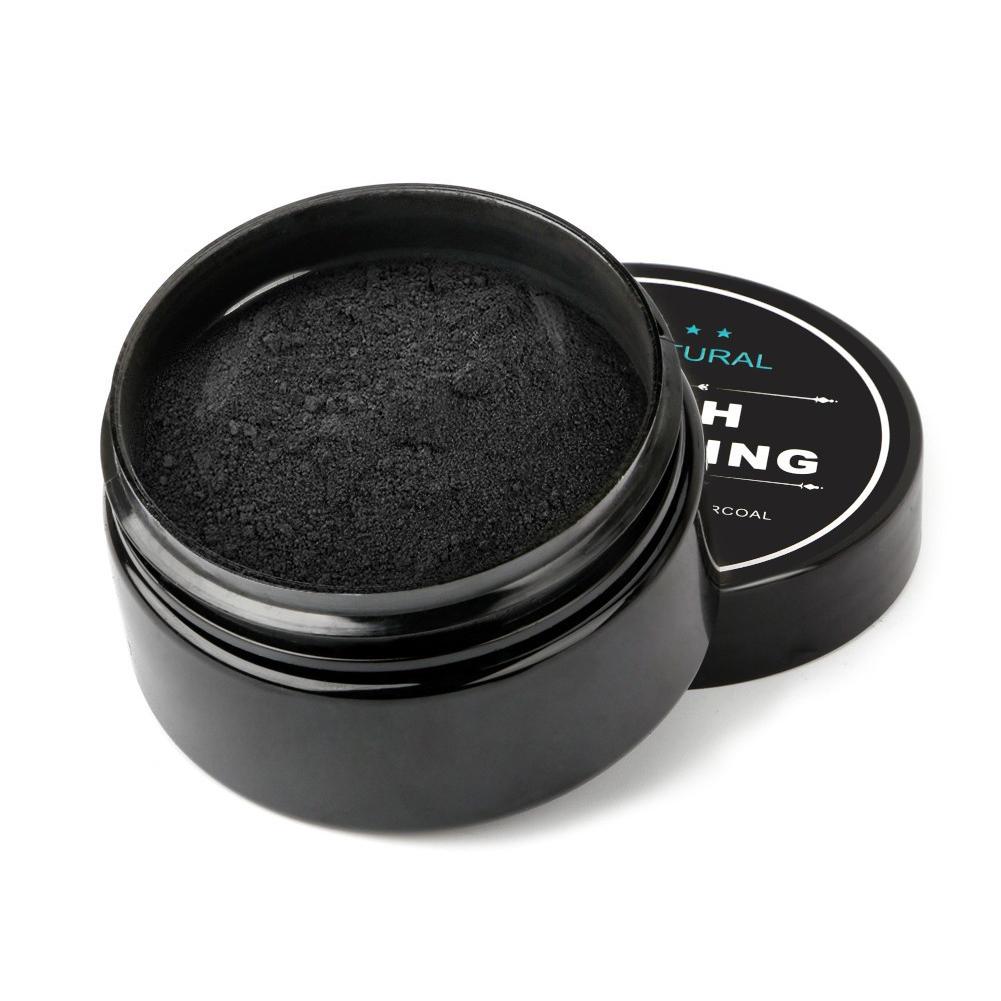 歯のホワイトニングパウダー天然有機活性炭竹歯磨き粉プラーク歯 - Teeth Whitening Activated Organic Charcoal のレビューと価格