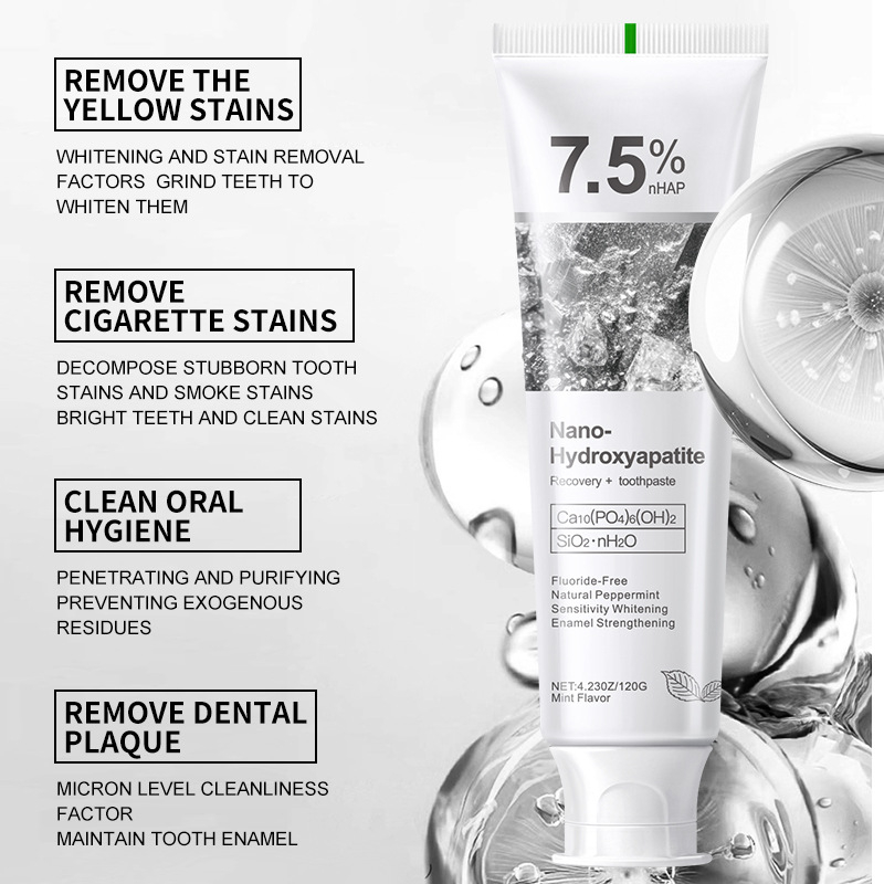 7.5% ハイドロキシアパタイトプロバイオティクスホワイトニ - Teeth Whitening Cream のレビューと価格