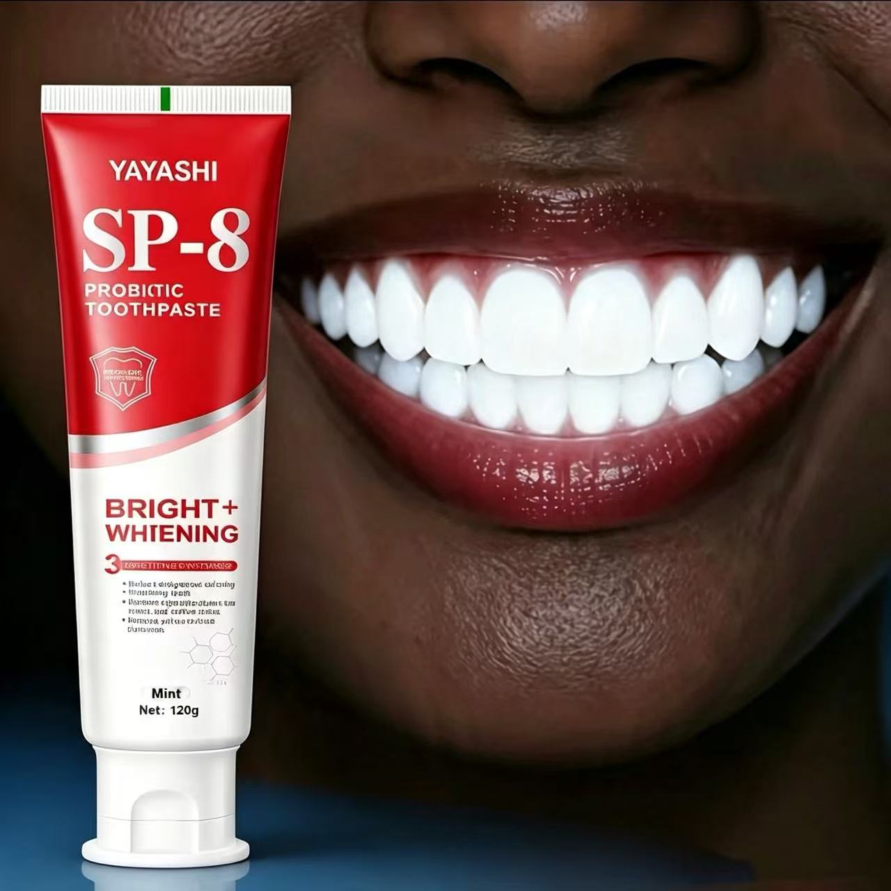 ヤヤシ SP-8 プロバイオティクス ホワイトニング＆ステイ - Teeth Whitening Cream のレビューと価格