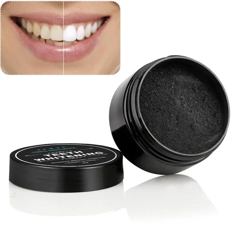 食品グレードの歯磨き粉、活性炭歯のホワイトニング製品、活性炭 - Whitening Powder Activated のレビューと価格