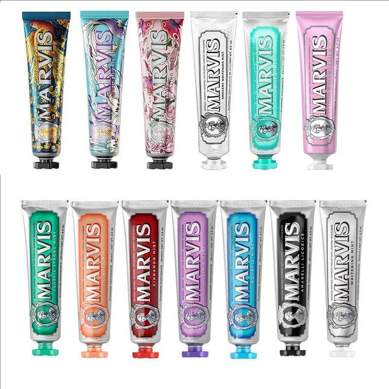 マービス ホワイトニング ヘルトミント フレッシュブレス歯磨 - Teeth Whitening Cream のレビューと価格