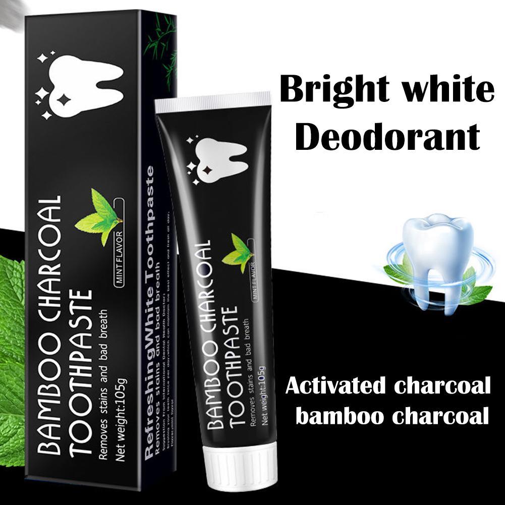 竹炭歯磨き粉 ホワイトニング歯活性炭 黄ばみ除去 歯の汚れを - Teeth Whitening Activated Organic Charcoal のレビューと価格